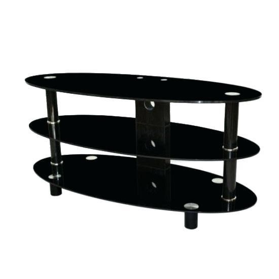 Tv Stand ~ Avf Glass And Chrome Tv Stand Black Glass And Chrome Tv Throughout 2017 Smoked Glass Tv Stands (View 18 of 20)