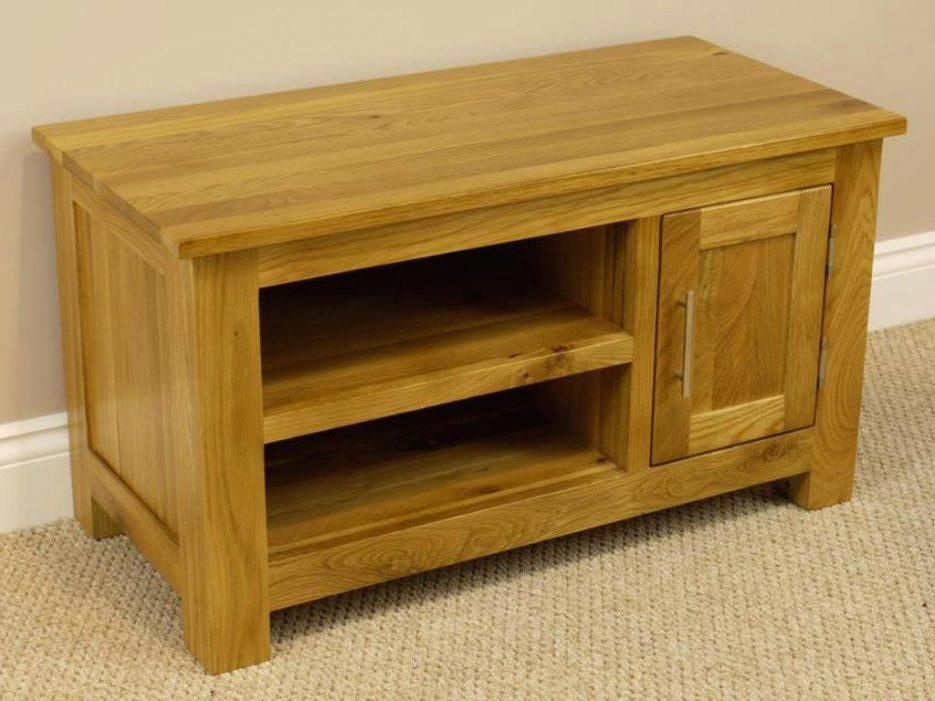 Tv Stand : Oakland Chunky Oak Small Tv Unit Plasma Tv Stand Small Within Newest Chunky Oak Tv Unit (View 1 of 20)