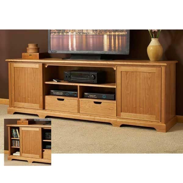 Tv Stand Plans Corner Tv Stand Plans | Easy & Diy Wood Project Plans Intended For Best And Newest Maple Tv Stands For Flat Screens (Photo 5160 of 7825)