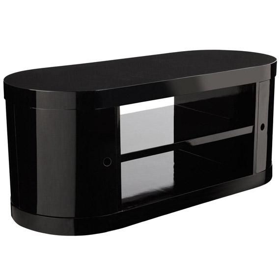 Voyage Tv Cabinet – Oka Intended For 2018 Black High Gloss Corner Tv Unit (View 3 of 20)