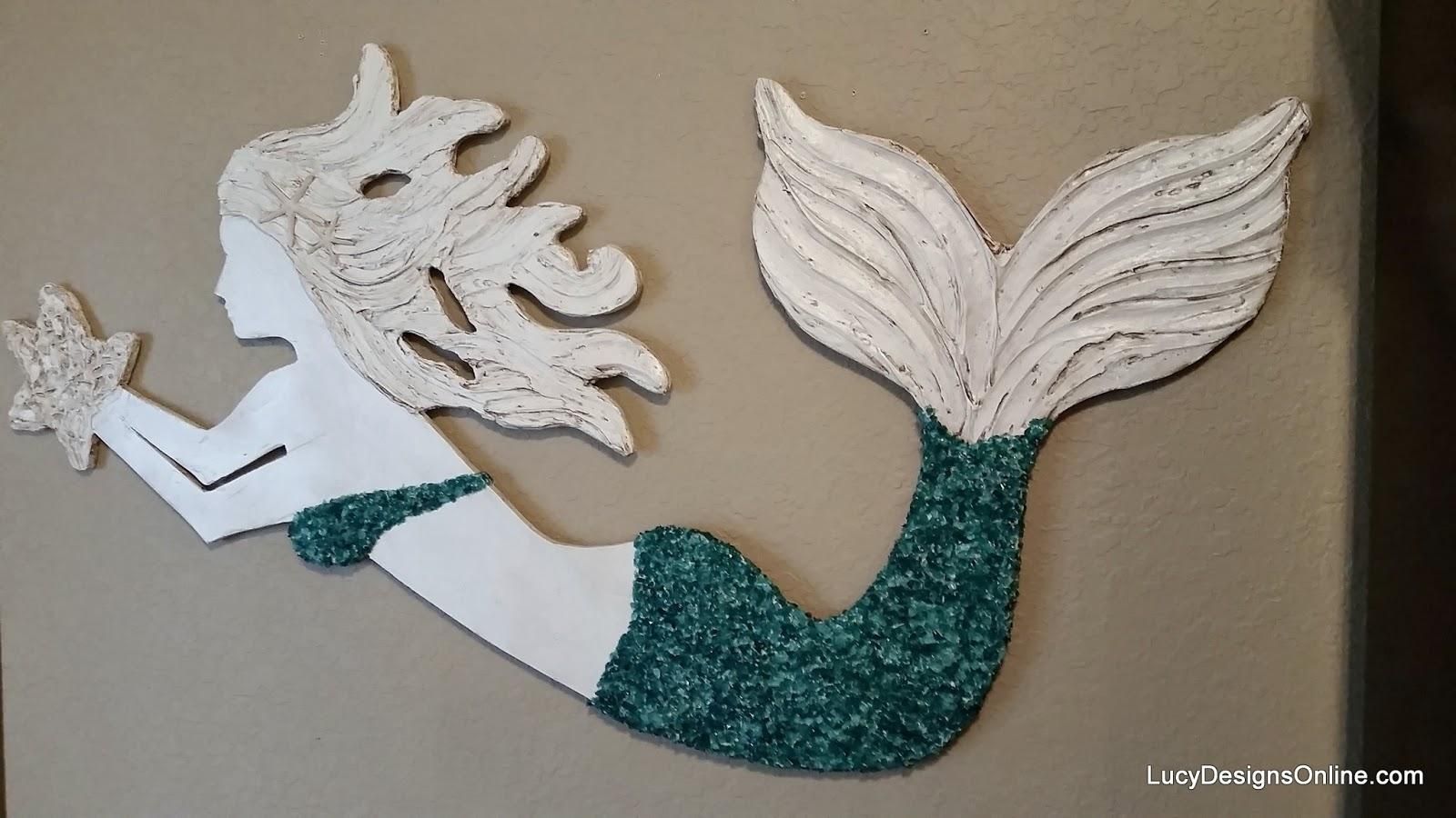 Featured Photo of The 20 Best Collection of Wooden Mermaid Wall Art