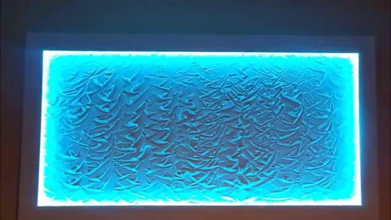 Wall Design: Led Wall Art Pictures. Led Wall Art. Led Wall Art In Teal Wall Art Uk (Photo 6 of 20)