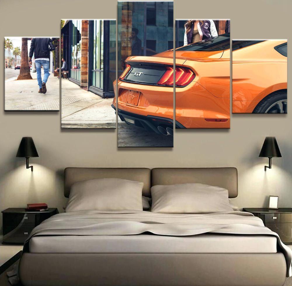 Wall Ideas : Car Themed Wall Art Automotive Metal Wall Art Car In Ford Mustang Metal Wall Art (View 12 of 20)