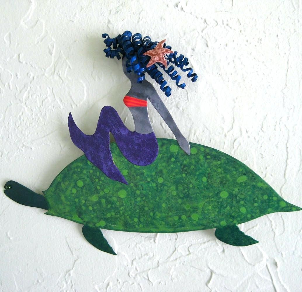 Wall Ideas: Sea Turtle Wall Art. Sea Turtle Vinyl Wall Art. Lovely Within Outdoor Metal Turtle Wall Art (Photo 9 of 20)