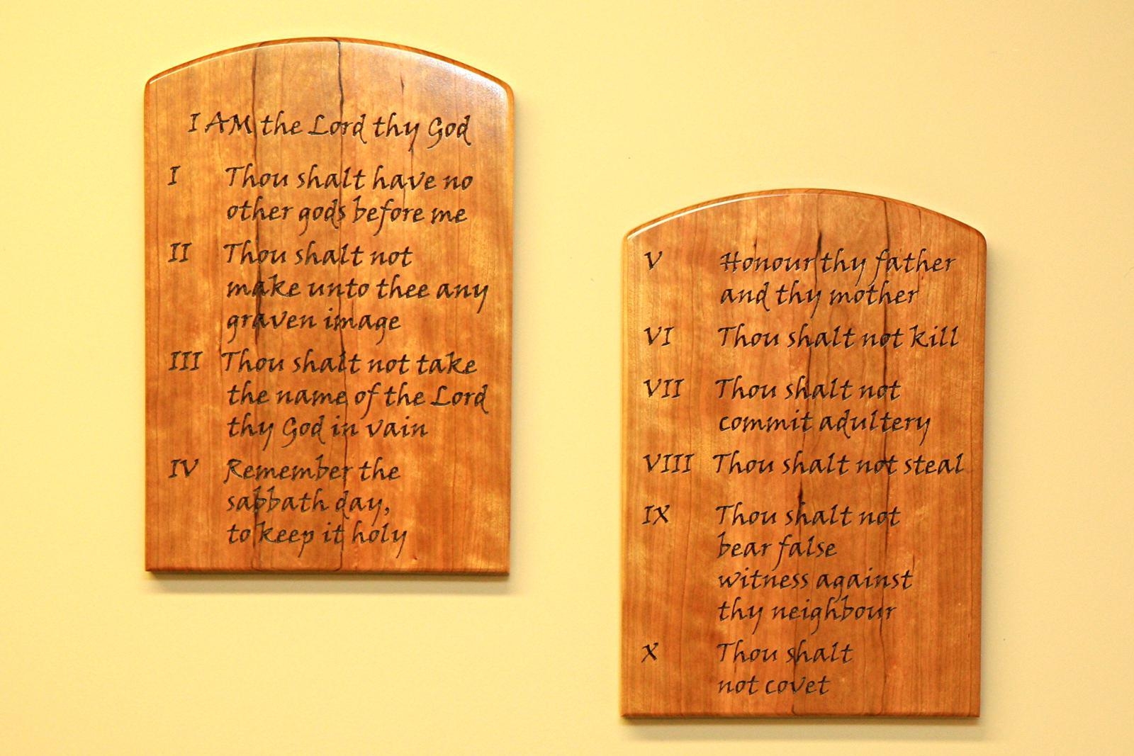 Featured Photo of 20 Collection of Ten Commandments Wall Art