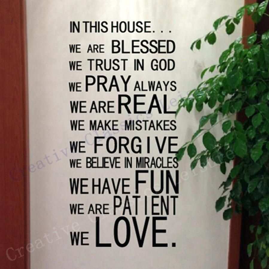 Wall Ideas : Zoom Christian Family Rules Canvas Wall Art Christian With Regard To Christian Wall Art Canvas (Photo 16 of 20)