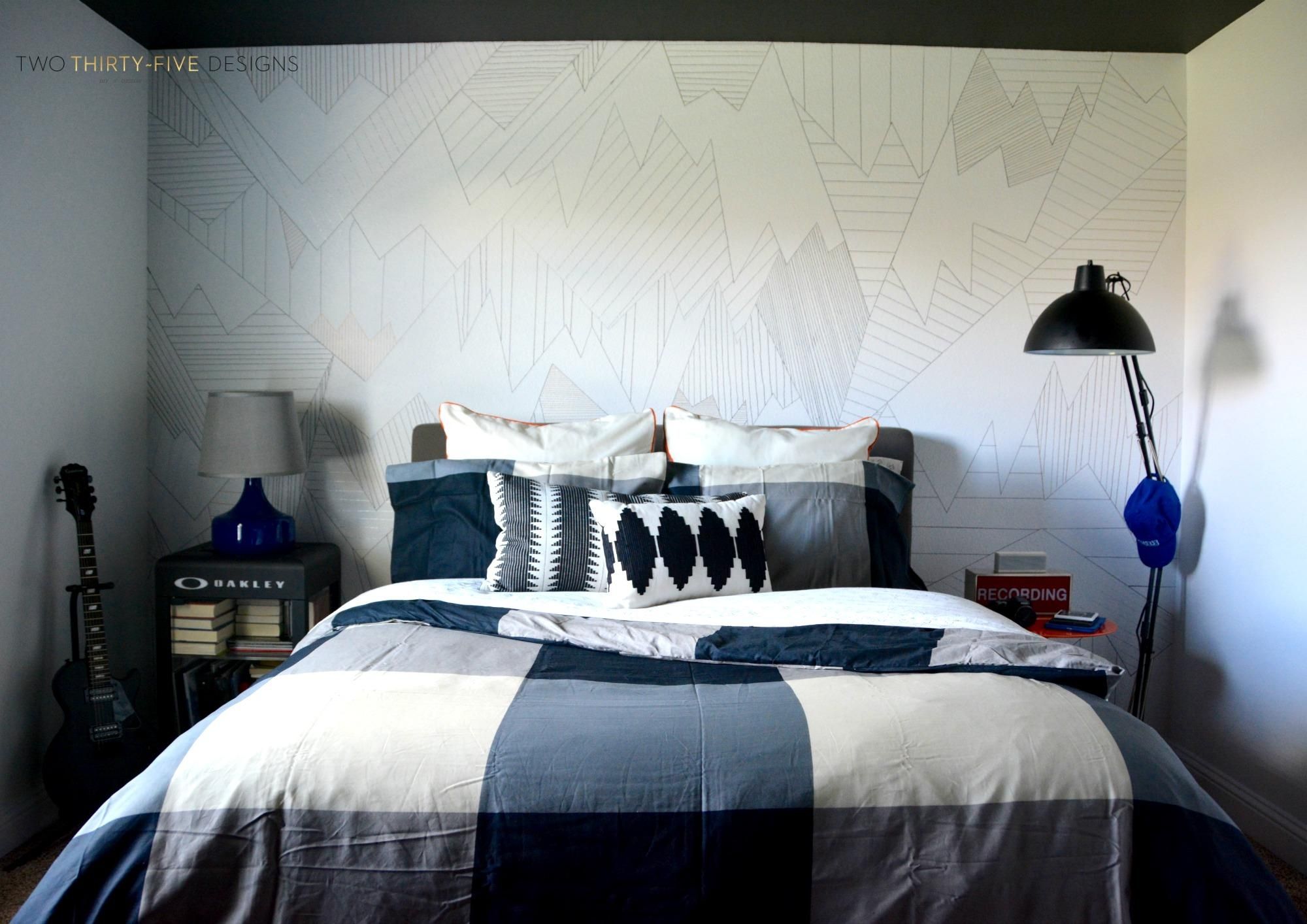 Wall Treatments That Are Not Shiplap – Two Thirty Five Designs Regarding Sharpie Wall Art (Photo 13 of 20)