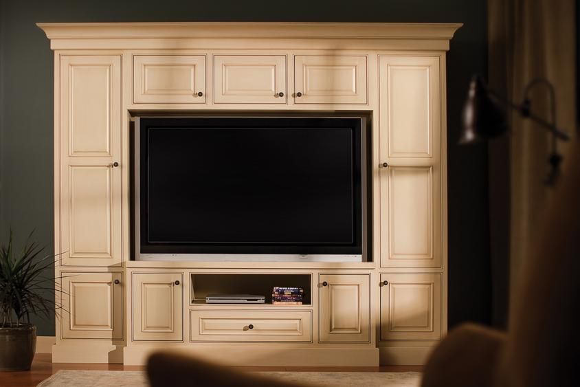 Wall Units. Amusing Tv Surround Cabinets: Tv Surround Cabinets Throughout Most Popular Oak Tv Cabinets For Flat Screens (Photo 13 of 20)