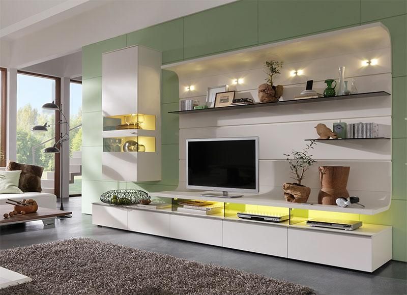 Wall Units. Astonishing Wall Display Units & Tv Cabinets: Wall In Newest Contemporary Tv Cabinets (Photo 7 of 20)