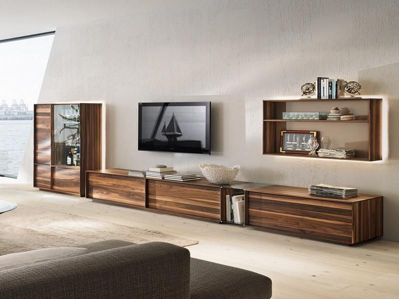 Wall Units. Awesome Entertainment Center Wall Units Wood: Terrific With Recent Extra Long Tv Stands (Photo 8 of 20)