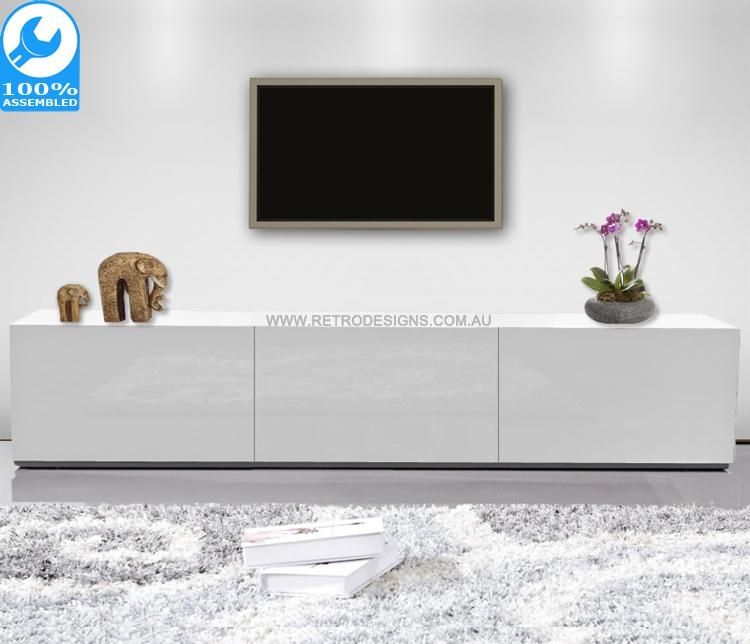 White Tv Cabinet | White Entertainment Unit | White Tv Stand In Newest White Tv Cabinets (Photo 4969 of 7825)