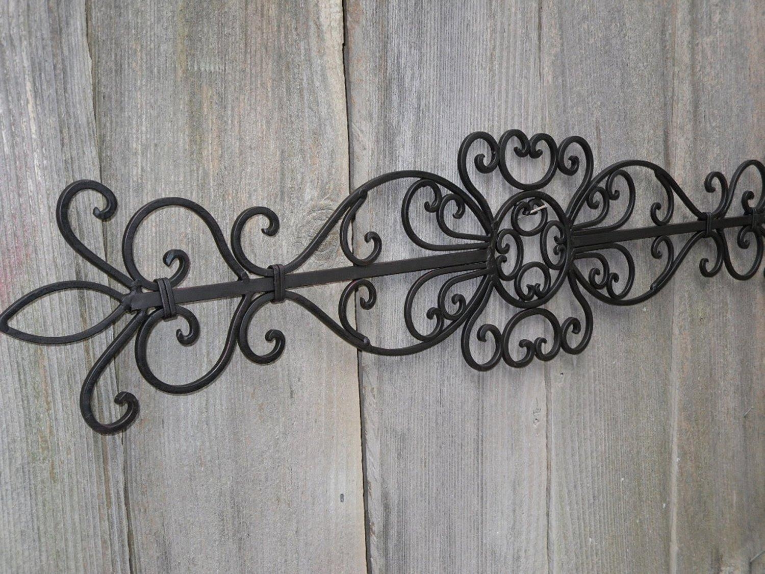 Featured Photo of 20 Best Ideas Large Wrought Iron Wall Art