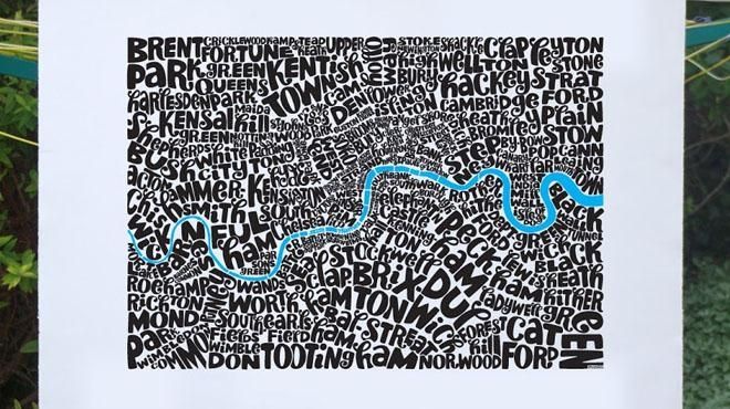 11 Hand Drawn Maps To Adorn Any London Lover's Wall – Now (View 9 of 20)