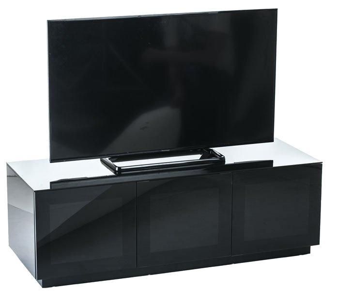 2018 Shiny Black Tv Stands Pertaining To Shiny Black Tv Stand Low Profile High Gloss Black Cabinet For Up (Photo 5880 of 7825)