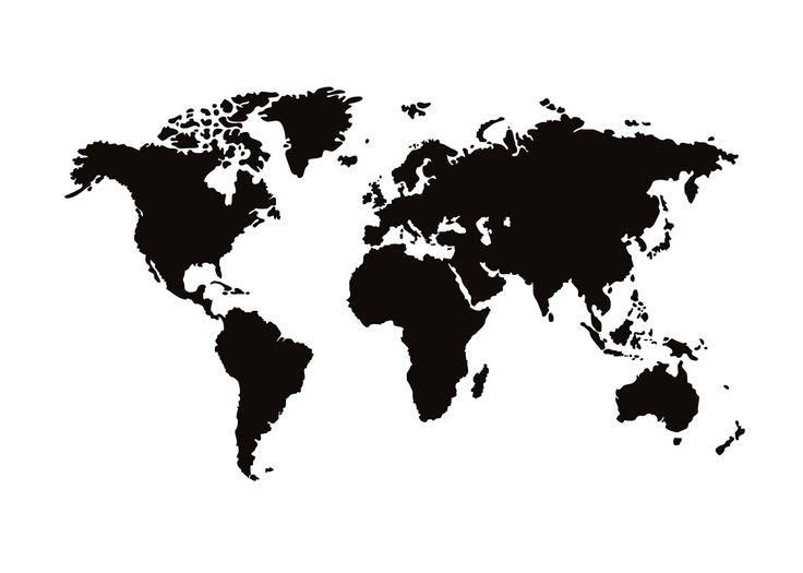 Best 25+ World Map Poster Ideas On Pinterest | World Map Crafts Inside World Map Wall Art Print (View 7 of 20)