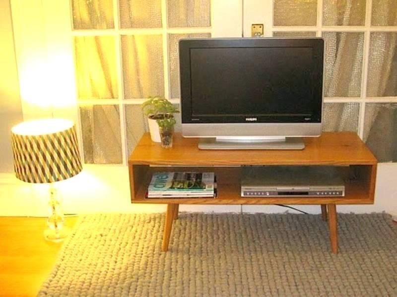 Best And Newest Retro Corner Tv Stands For Revolving Tv Stand. Medium Size Of Sideboard Table White And Wood (Photo 5809 of 7825)