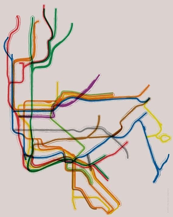 Magnificent New York Subway Map Poster And Creative Ideas Of With Regard To New York Subway Map Wall Art (View 6 of 20)