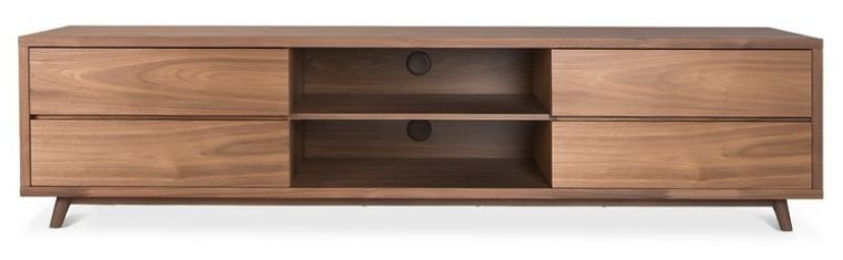 Top 8 Walnut Tv Stands For A Mid Century Modern Home – Cute Furniture With Regard To Most Up To Date Walnut Tv Cabinets With Doors (Photo 5756 of 7825)