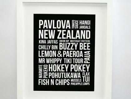 Wall Art Decor Ideas: Icons Kiwiana New Zealand Wall Art Bus Blind Throughout New Zealand Map Wall Art (View 10 of 20)