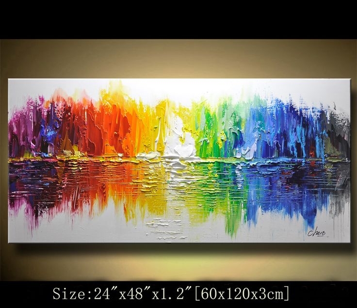 Featured Photo of 2024 Latest Abstract Wall Art for Office