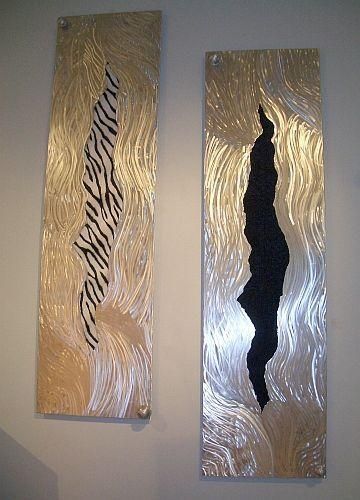 Featured Photo of Top 20 of Aluminum Abstract Wall Art