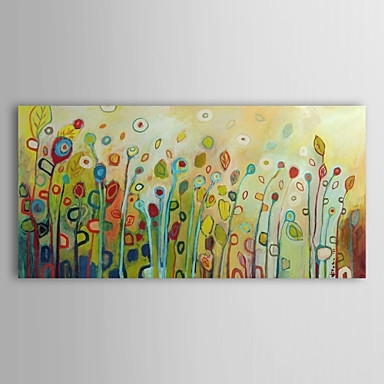 Featured Photo of 15 Photos Abstract Flower Wall Art