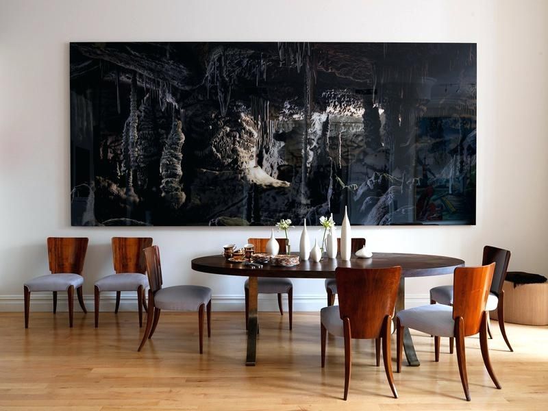 Featured Photo of 2024 Popular Abstract Wall Art for Dining Room