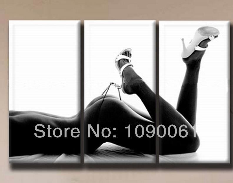 Hand Painted Sexy Woman Body Nude Oil Painting Decoration Art On With Regard To Abstract Body Wall Art (Photo 20 of 20)