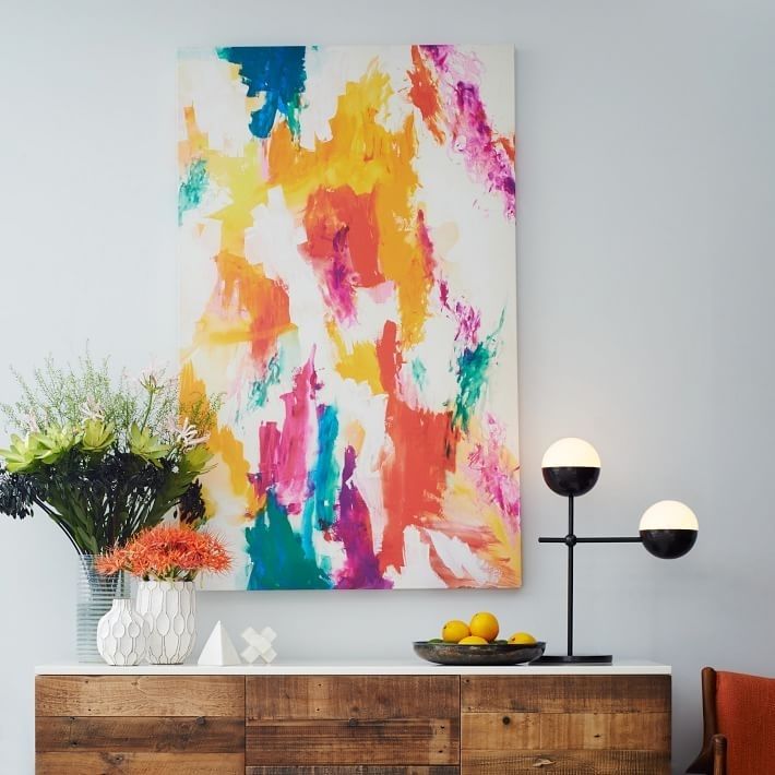 Home Décor Trends For 2015 Throughout West Elm Abstract Wall Art (View 12 of 15)