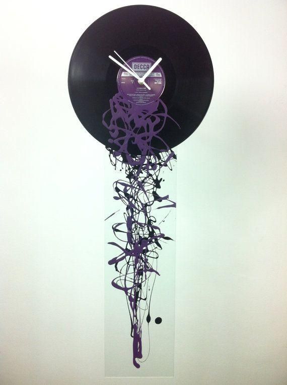 Large Abstract Wall Art. Contemporary Modern Glass Art. Unique Regarding Abstract Clock Wall Art (Photo 4 of 20)