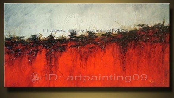 100 Handmade Unframed Abstract Horse Canvas Painting Canvas Art In Ottawa Abstract Wall Art (View 13 of 15)