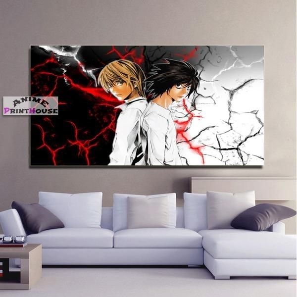 111 Best Anime Canvas Painting Images On Pinterest Intended For Anime Canvas Wall Art (View 8 of 15)