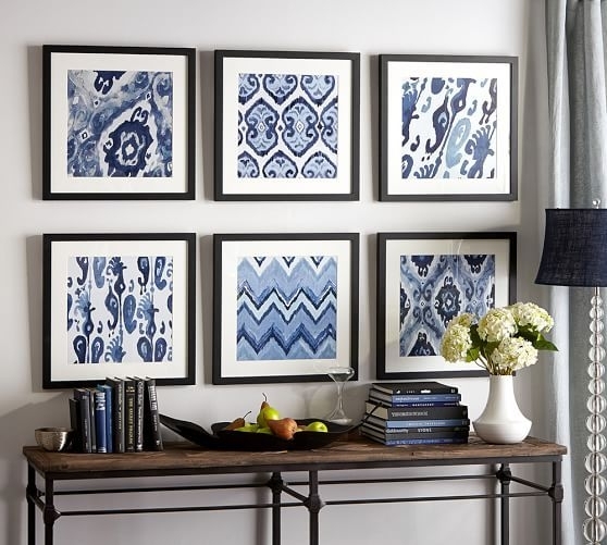 21 Home Decor Projects Made With Fabric | Framed Fabric, Wall In Wall Art Fabric Prints (Photo 1 of 15)