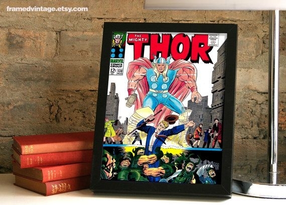 Featured Photo of 15 Best Framed Comic Art Prints