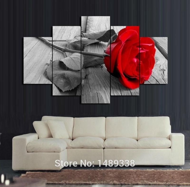 Featured Photo of 15 Best Ideas Roses Canvas Wall Art