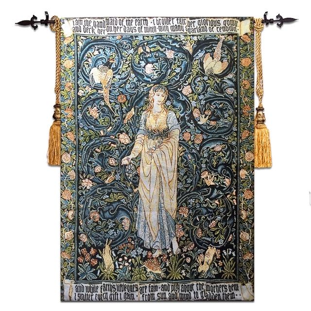 58*90cm Wall Tapestry Belgium Wall Hanging Gobelin Moroccan Decor With Regard To Moroccan Fabric Wall Art (View 15 of 15)