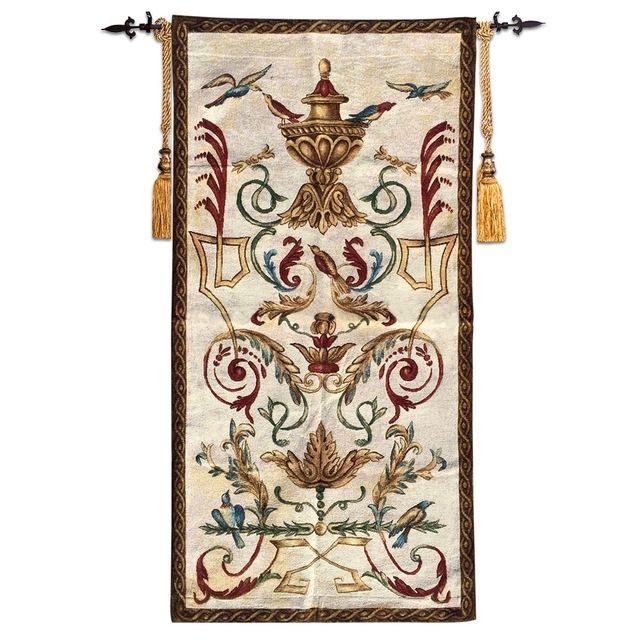 60x120cm Wall Tapestry Belgium Wall Hanging Tapestry Fabric Pertaining To Moroccan Fabric Wall Art (Photo 9 of 15)
