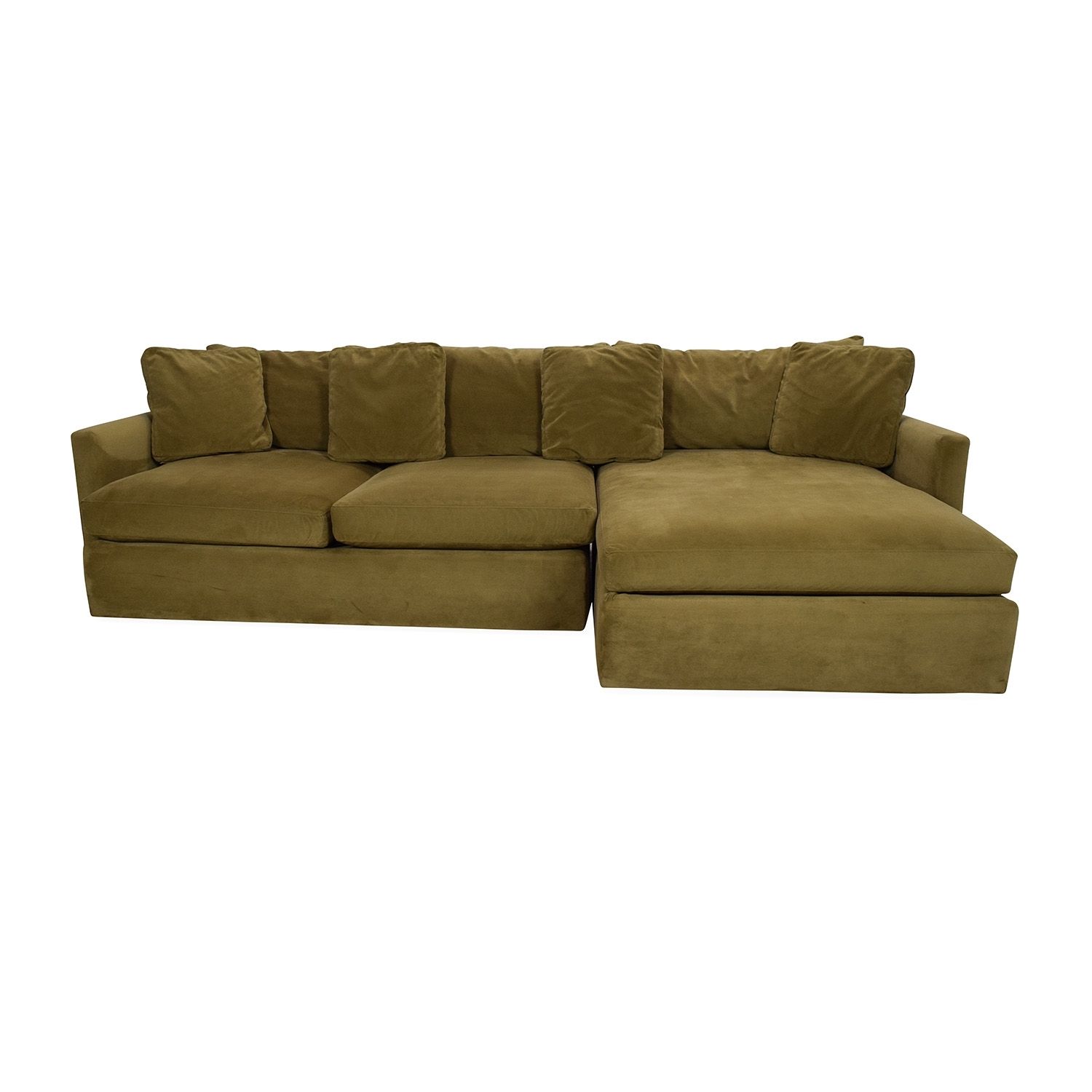 65% Off – Crate And Barrel Crate And Barrel Lounge Ii Sectional Sofa Pertaining To On Sale Sectional Sofas (Photo 8 of 10)