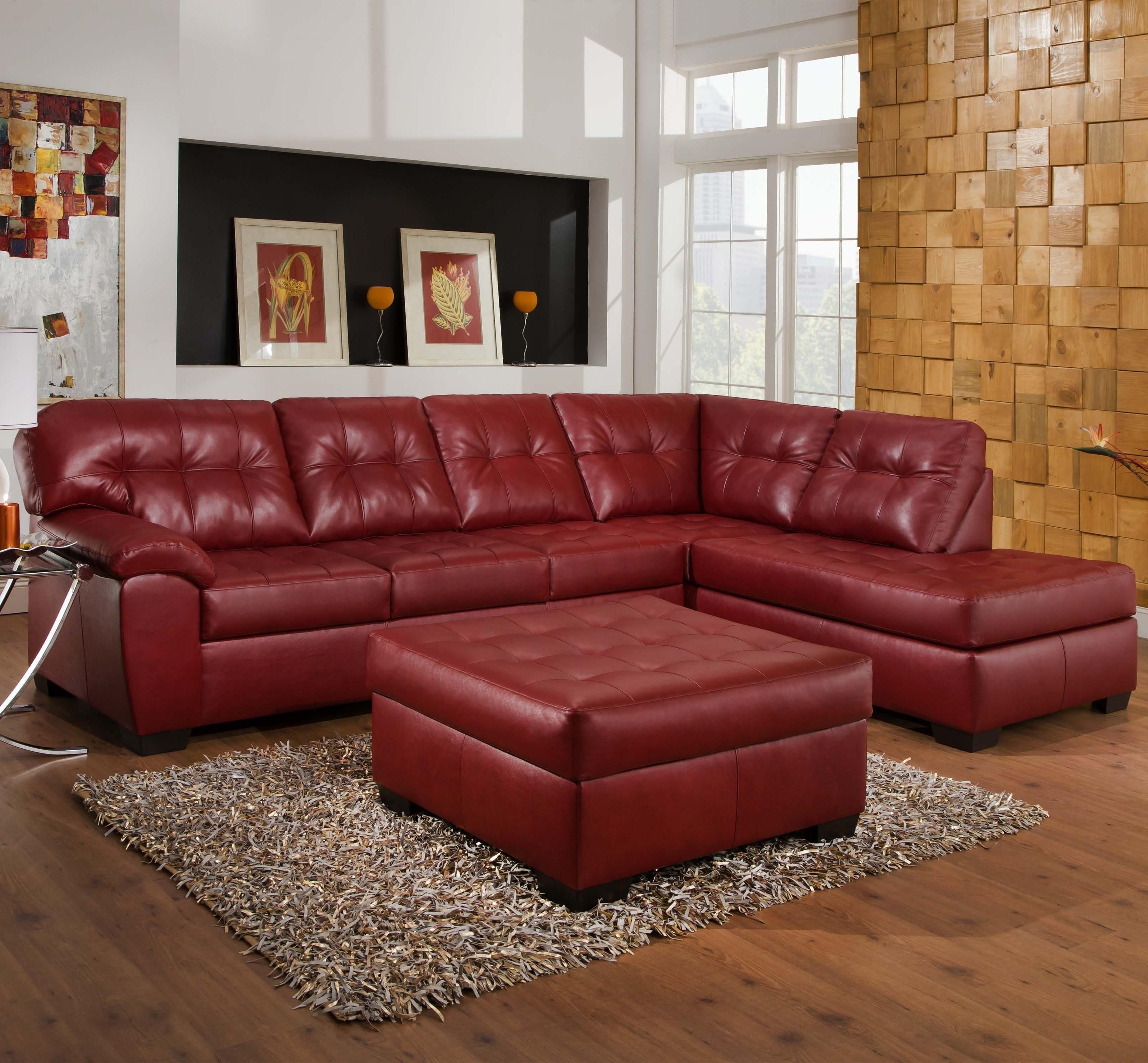 9569 2 Piece Sectional With Tufted Seats & Backsimmons With Regard To Memphis Tn Sectional Sofas (View 8 of 10)