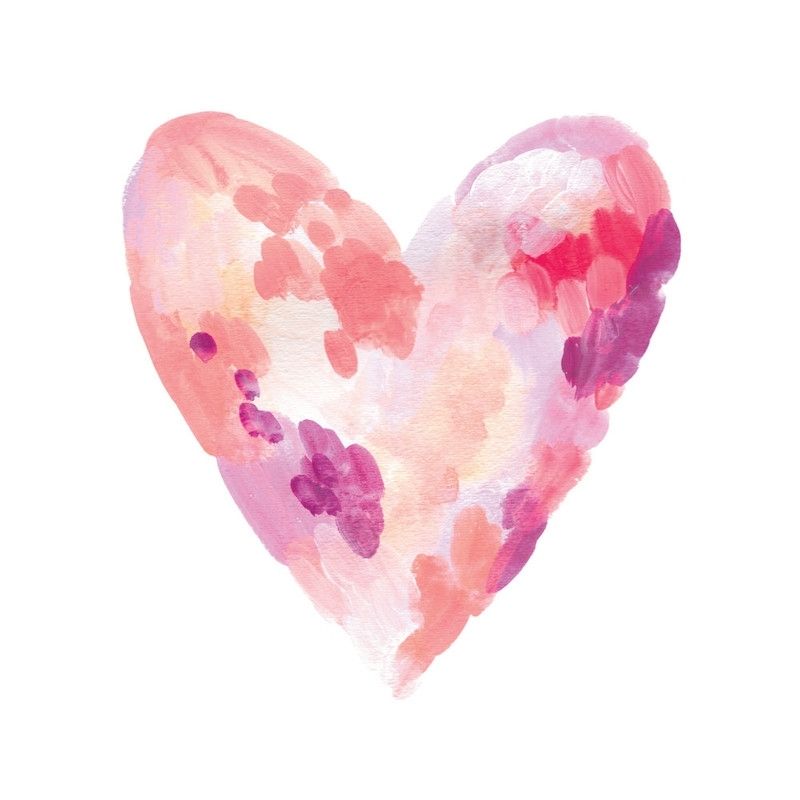 Abstract Heart Wall Art Printsalethea And Ruth | Minted Within Abstract Heart Wall Art (View 4 of 15)