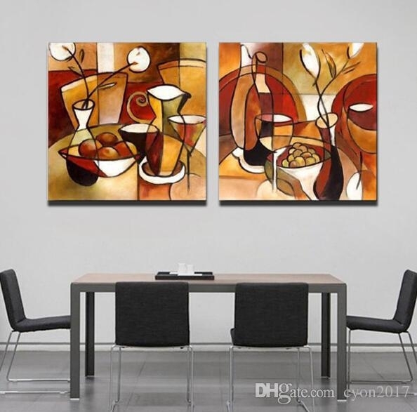 Featured Photo of  Best 15+ of Abstract Kitchen Wall Art