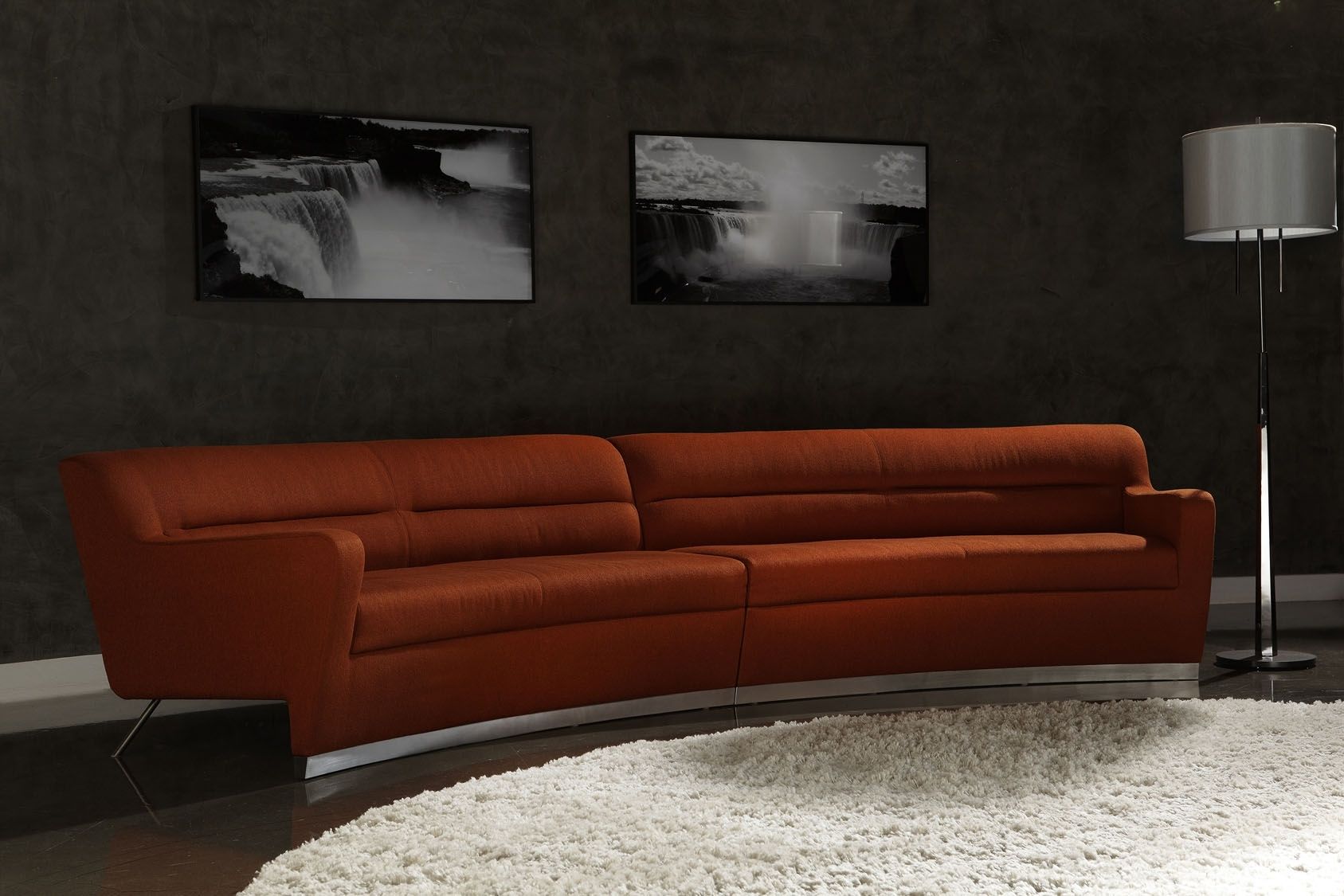 American Leather Niagara Sectional Sofa | Modern Furniture Regarding Niagara Sectional Sofas (Photo 2 of 10)