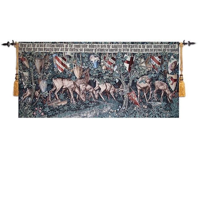 Belgium Arts Wall Tapestry Wall Hanging Cotton Moroccan Decor Inside Moroccan Fabric Wall Art (Photo 7 of 15)