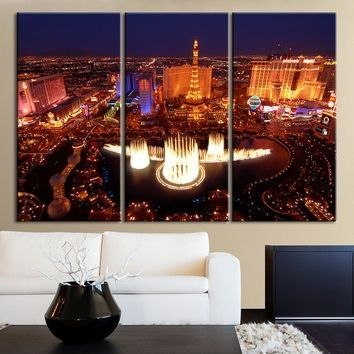 Best Las Vegas Canvas Art Products On Wanelo In Las Vegas Canvas Wall Art (Photo 1 of 15)