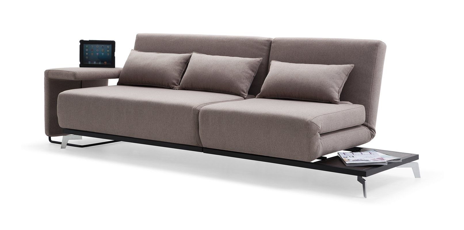 Brayden Studio Demelo Convertible Sofa & Reviews | Wayfair With Regard To Convertible Sofas (Photo 6215 of 7825)