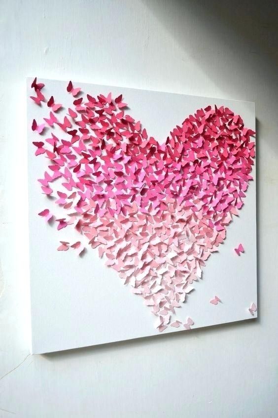 Butterflies For Wall Decoration Butterfly Canvas Wall Art Sweet Within Butterflies Canvas Wall Art (View 5 of 15)