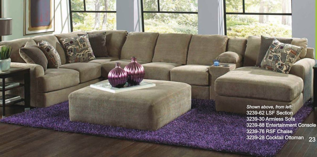 Catnapper 4 Piece Malibu Sectional Set Made In Usa – Usa Furniture Regarding Made In Usa Sectional Sofas (View 3 of 10)