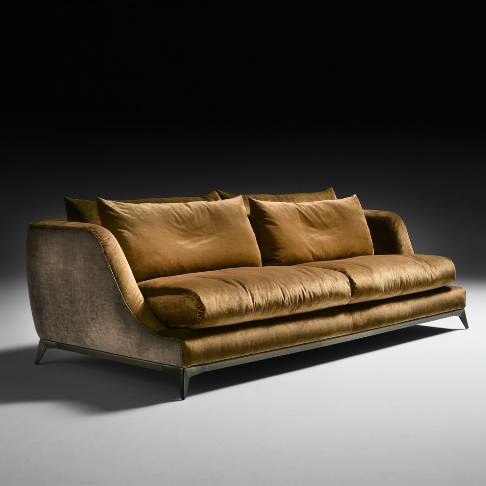 Contemporary Designer Velvet Sofa | Juliettes Interiors With Velvet Sofas (View 6 of 10)