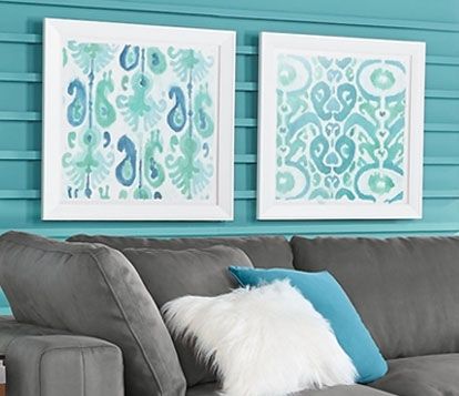 Decorating Trends: Ikat Inspired Designs Throughout Ikat Fabric Wall Art (View 5 of 15)