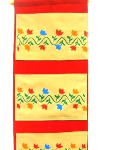 Decorative Fabric Wall Hangings Ethnic Handmade Hand Painted Throughout Handmade Fabric Wall Art (View 11 of 15)